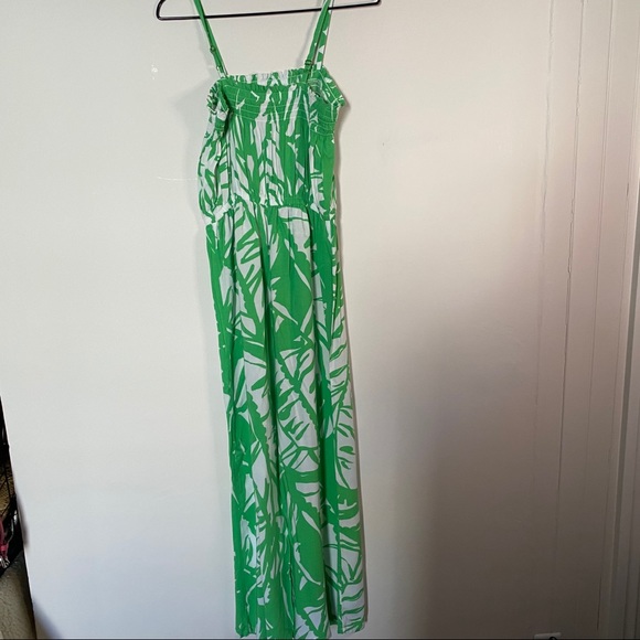 ✨lilly pulitzer x target girls green and white floral jumpsuit✨ - Picture 4 of 6